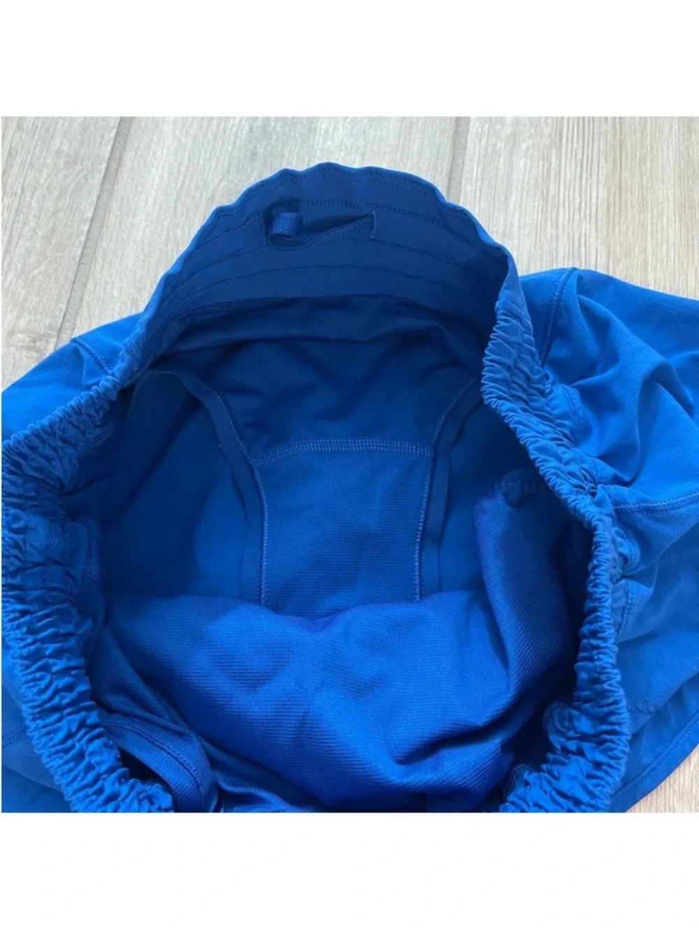 Lululemon Hotty Hot High Rise Lined Shorts Galactic Cobalt 2.5